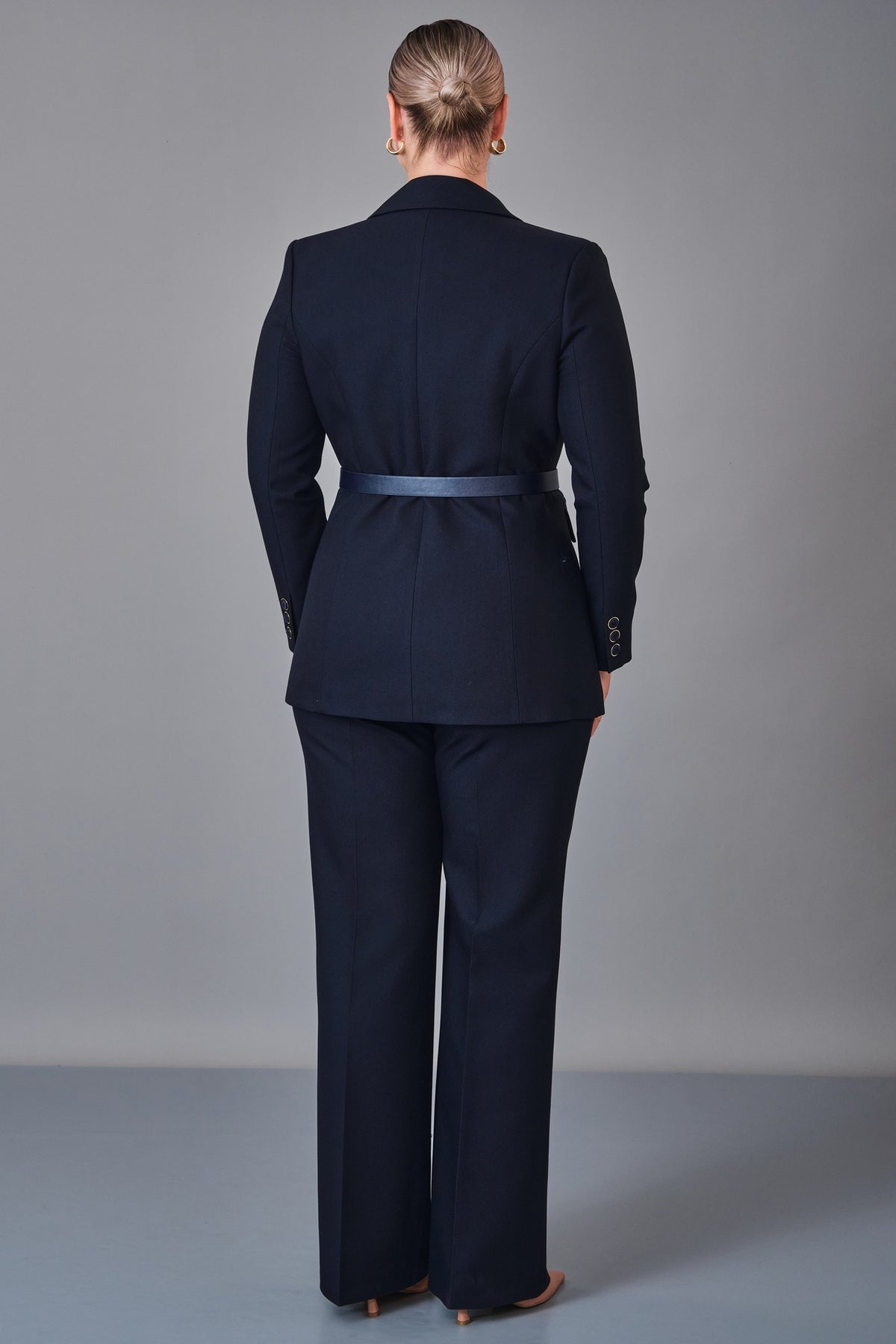 Hatunca - Plus Size Suit (HTC27K184255BB) - 8690200249150
