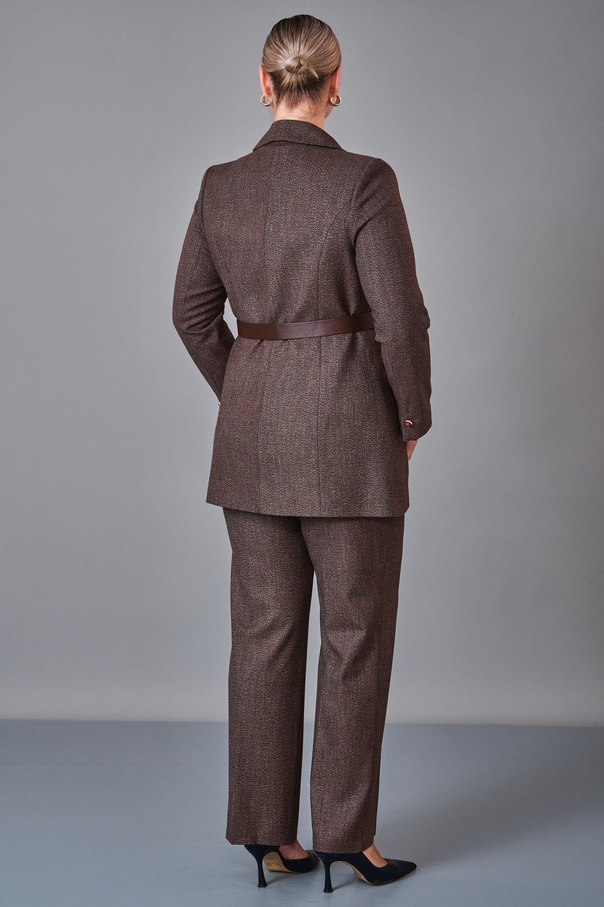 Hatunca - Plus Size Suit (HTC27K184214BB)