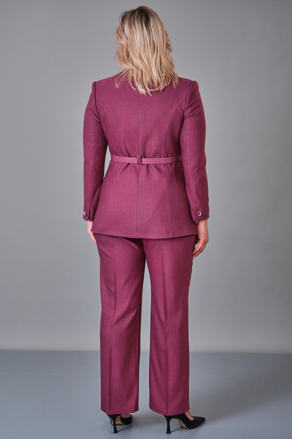 Hatunca - Plus Size Suit (HTC27K184208BB) - 8690200249174