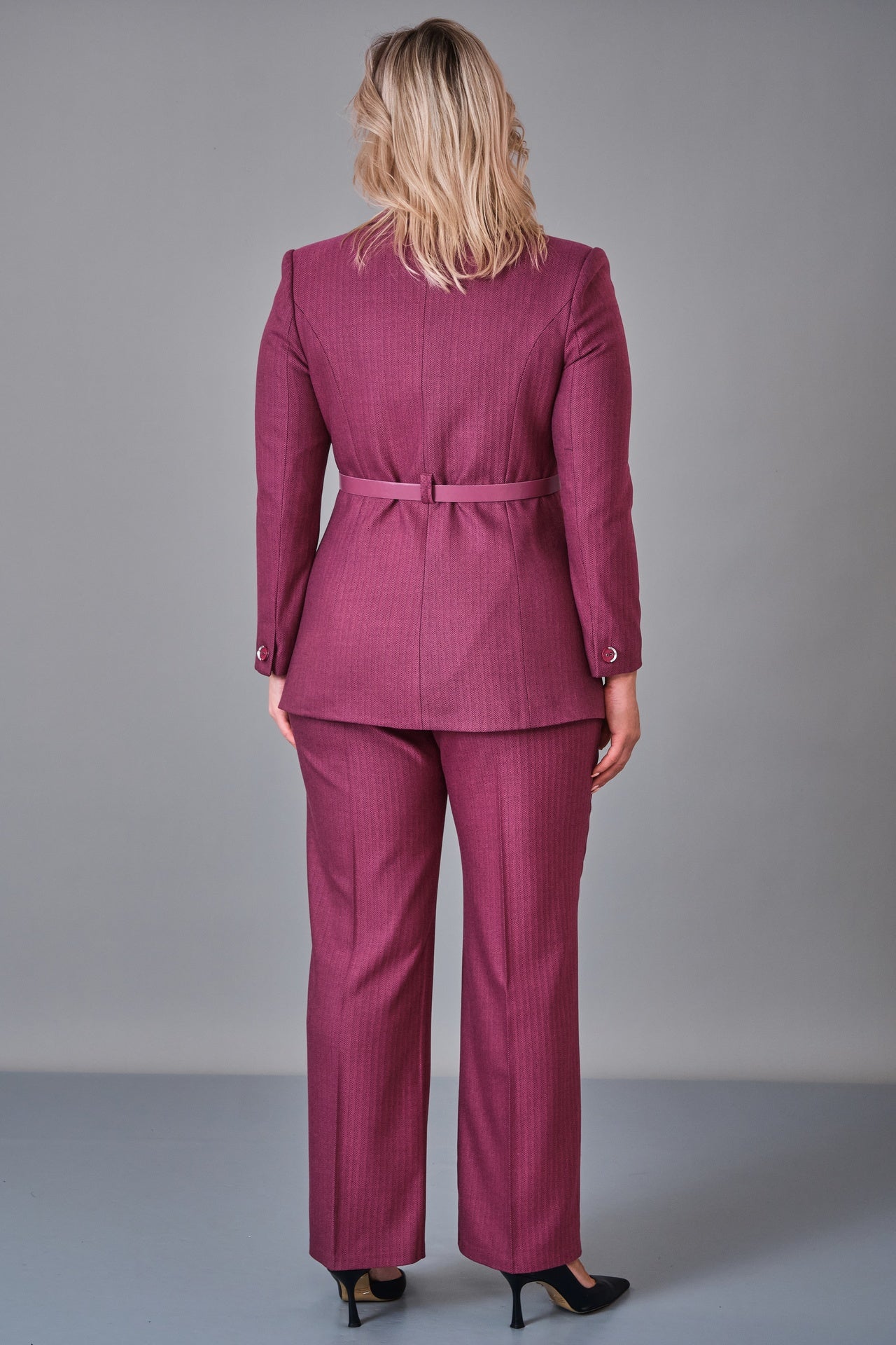 Hatunca - Plus Size Suit (HTC27K184208BB) - 8690200249174