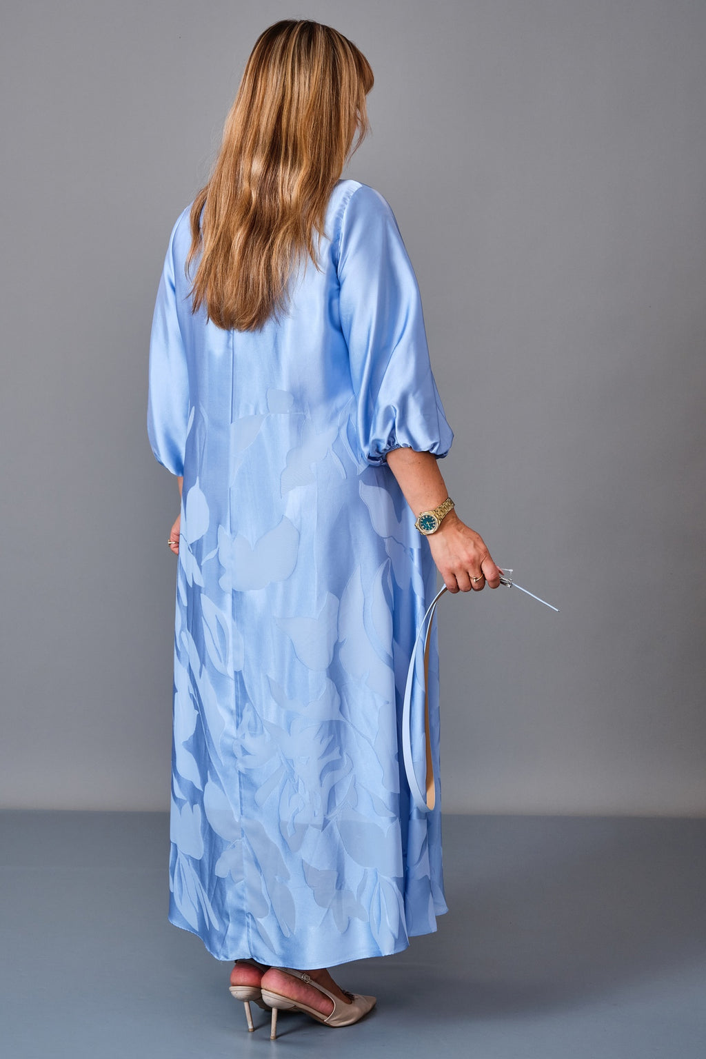 Chiffon Line - Plus Size Dress (CFL27K3501) - 8690200249198