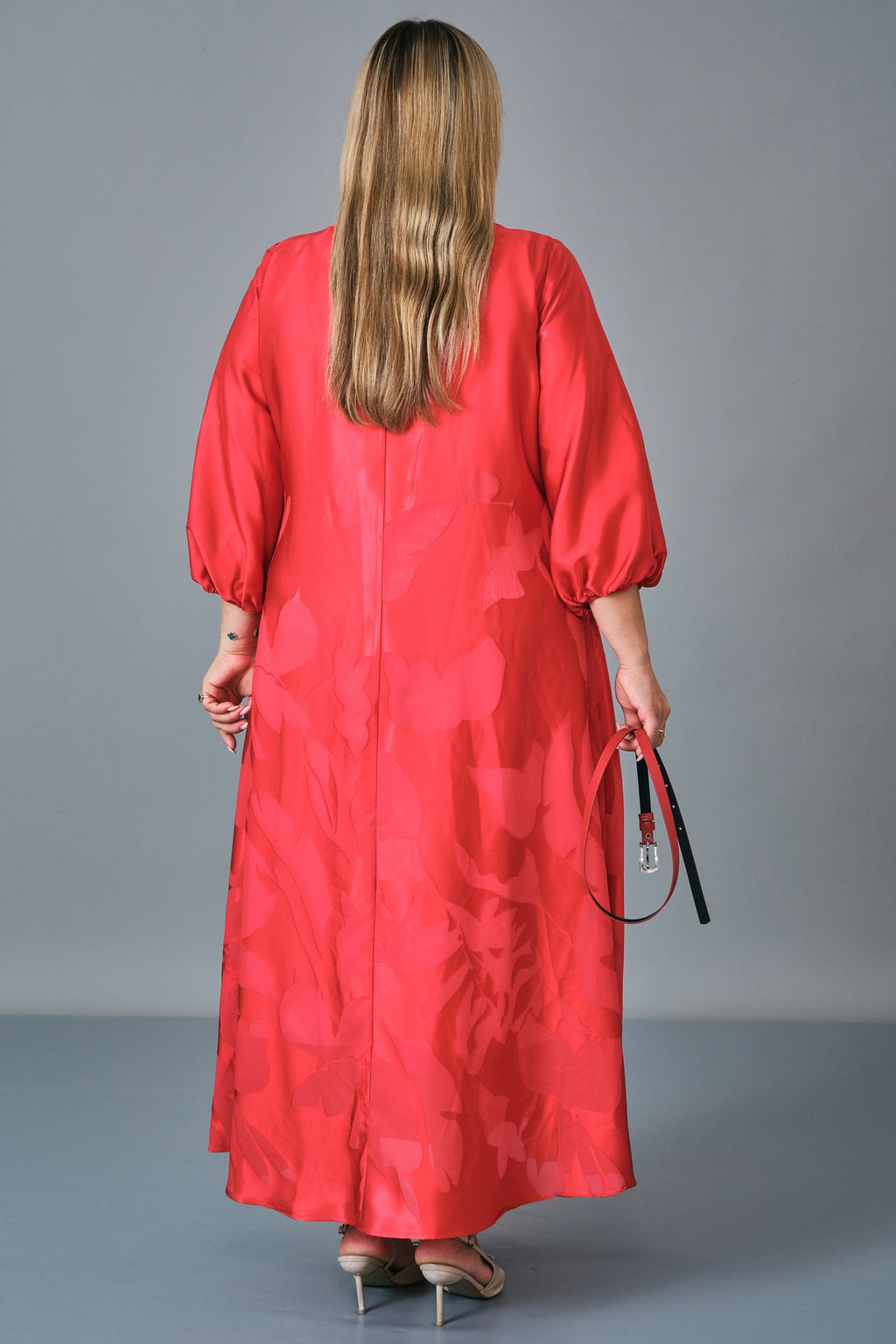 Chiffon Line - Plus Size Dress (CFL27K3501) - 8690200249211