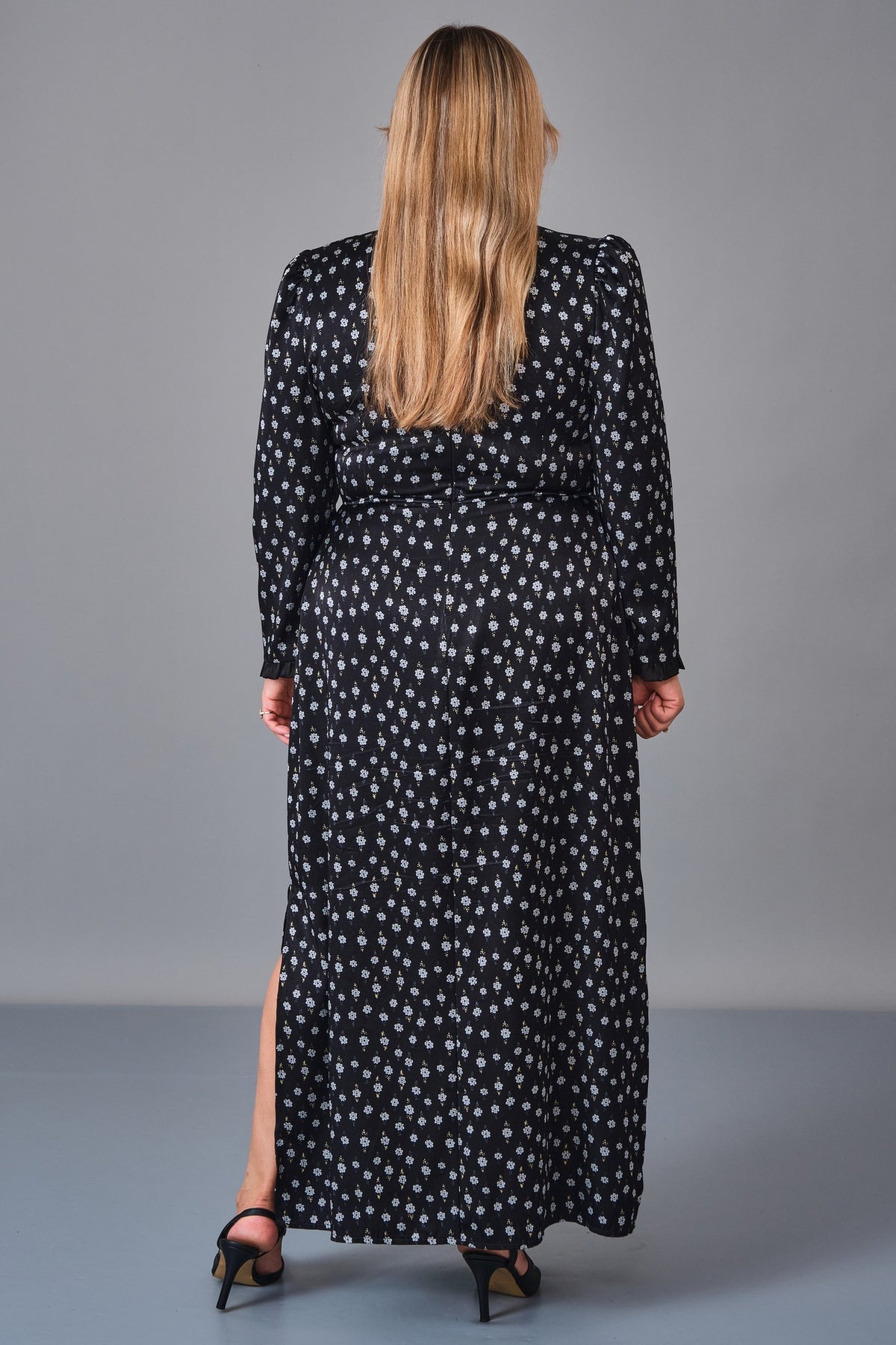 Chiffon Line - Plus Size Dress (CFL27K3523) - 8690200249228