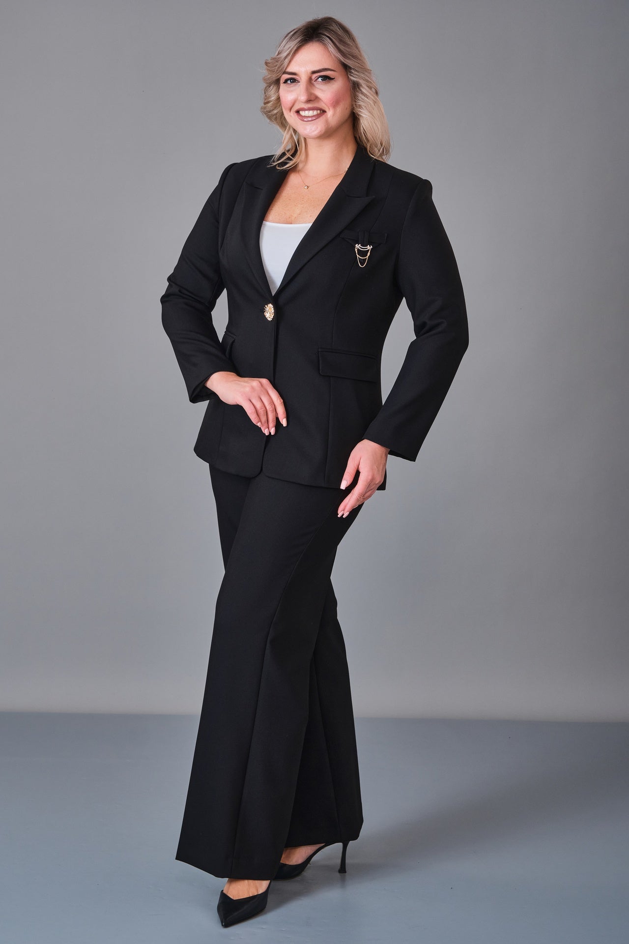Meira - Plus Size Suit (MEI27K8735) - 8690200249303