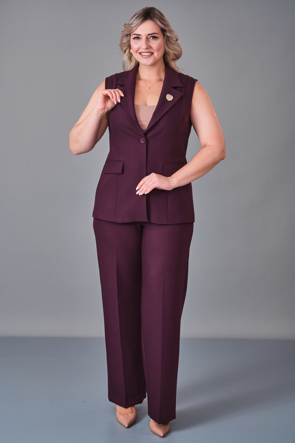 Meira - Plus Size Suit (MEI27K8715)