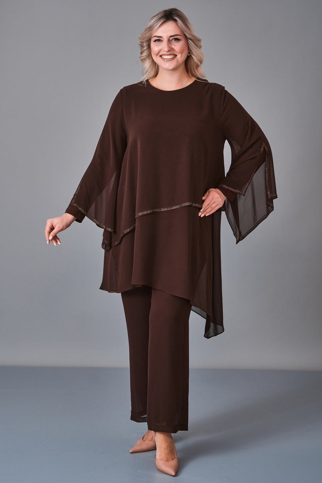 Soley - Plus Size Suit (SLY27K6212) - 8690200249419