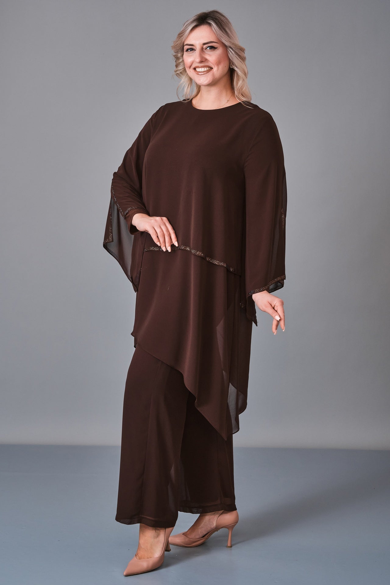 Soley - Plus Size Suit (SLY27K6212) - 8690200249419