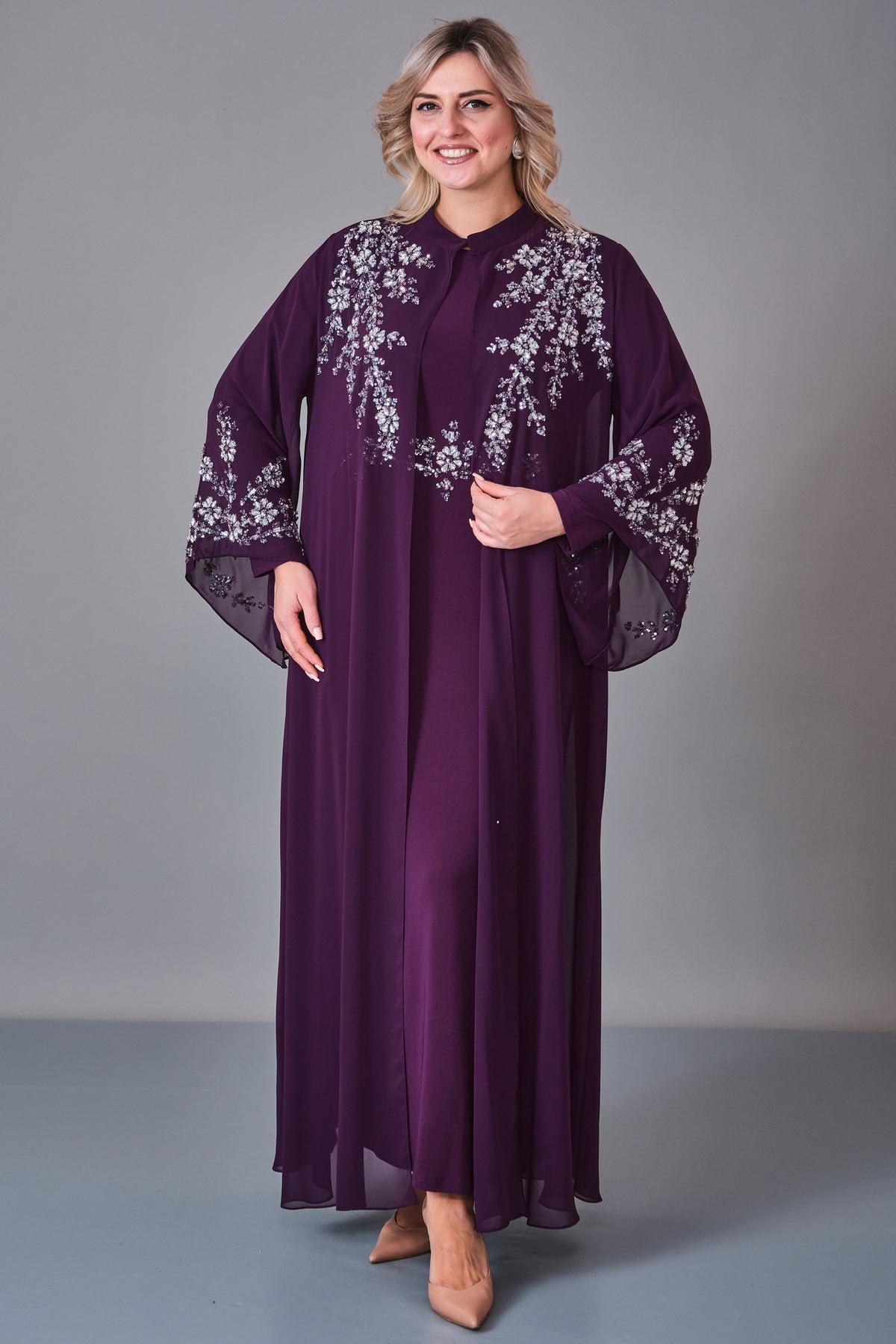 Soley - Plus Size Dress (SLY27K6187) - 8690200249495