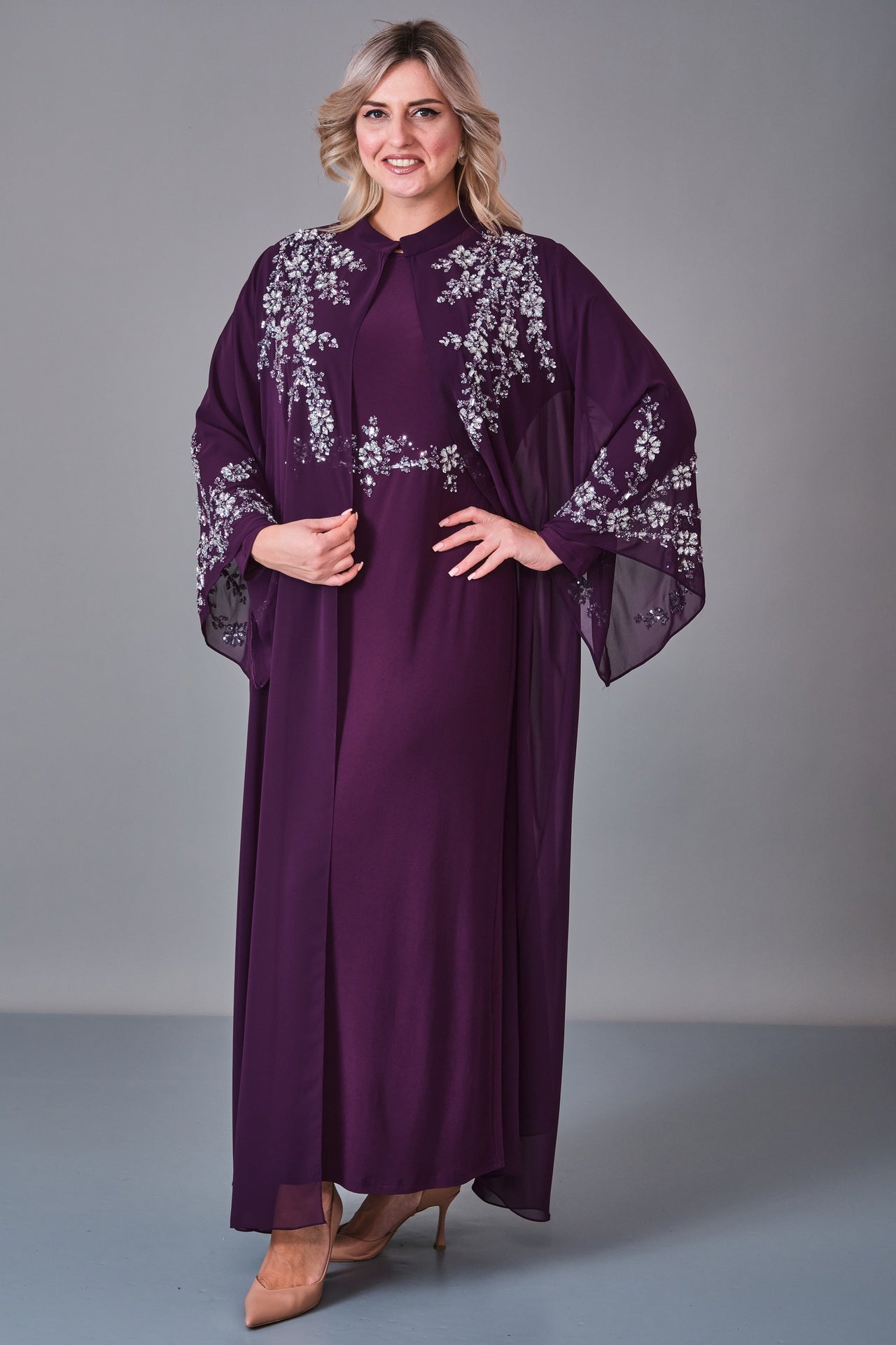 Soley - Plus Size Dress (SLY27K6187) - 8690200249495