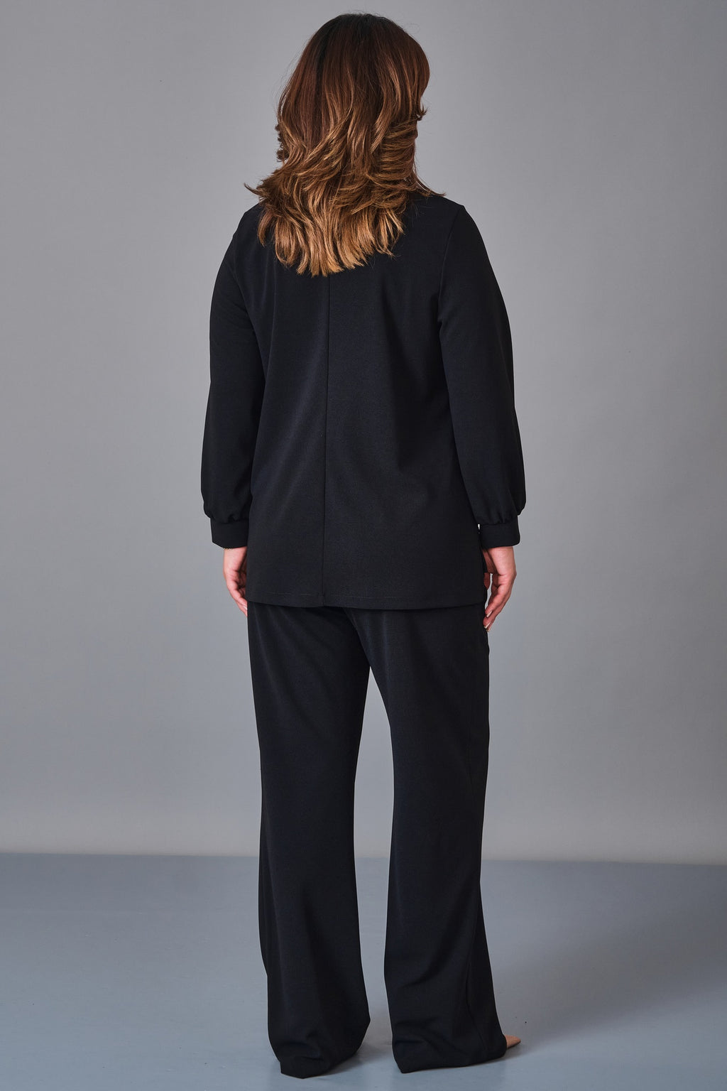 Dress Port - Plus Size Suit (DSP27K3672) - 8690200249501