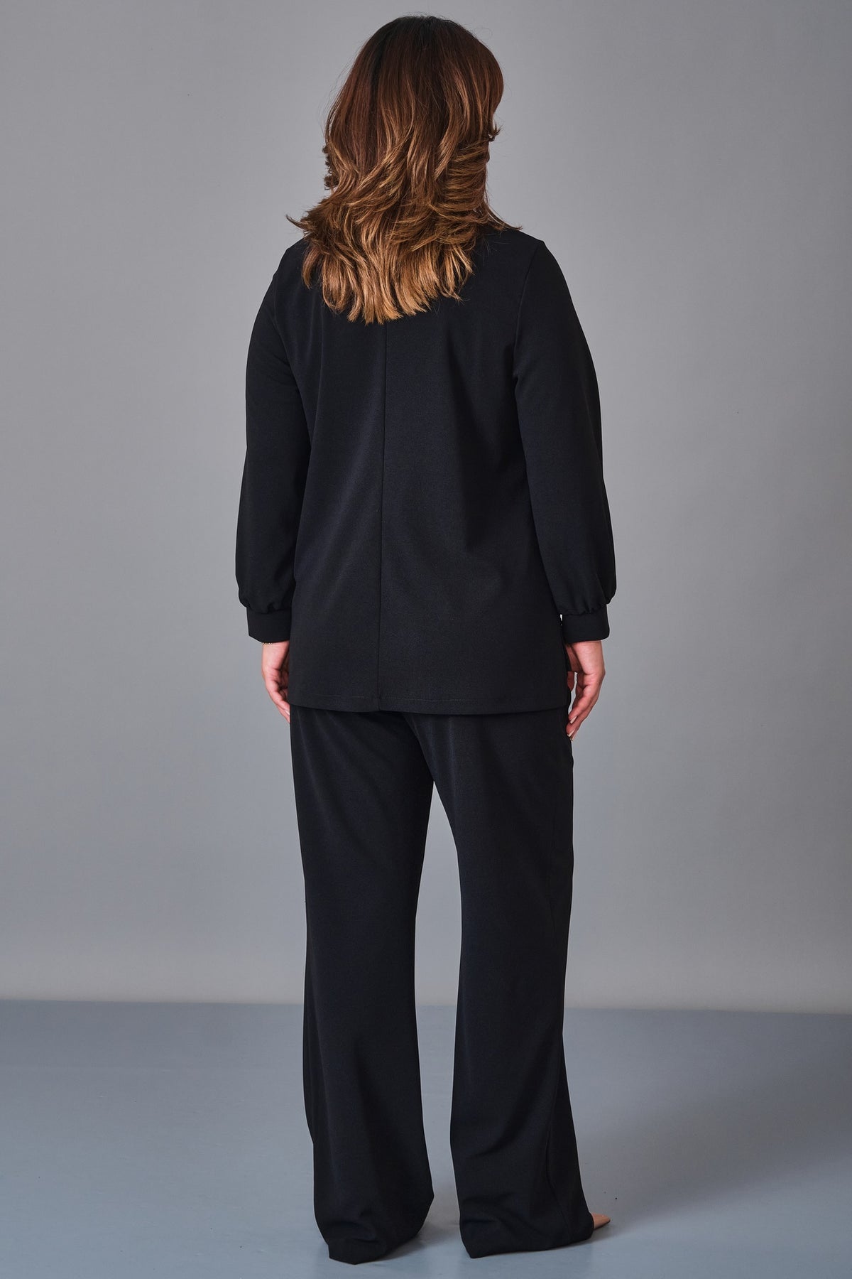 Dress Port - Plus Size Suit (DSP27K3672) - 8690200249501