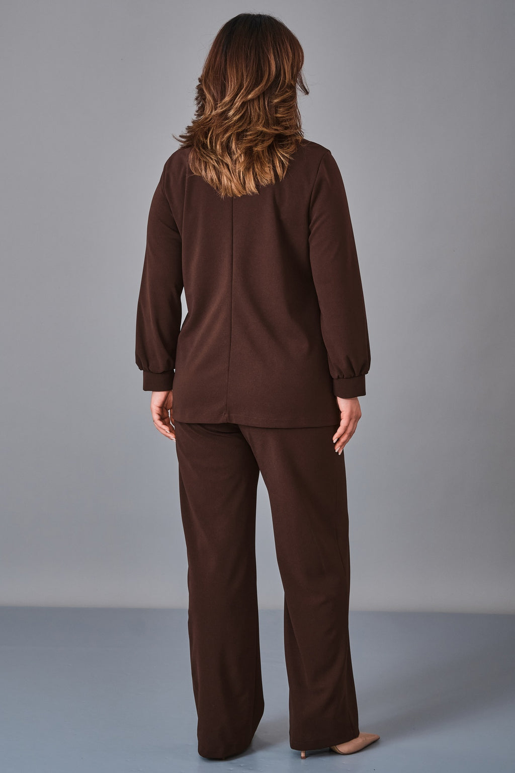 Dress Port - Plus Size Suit (DSP27K3672) - 8690200249518