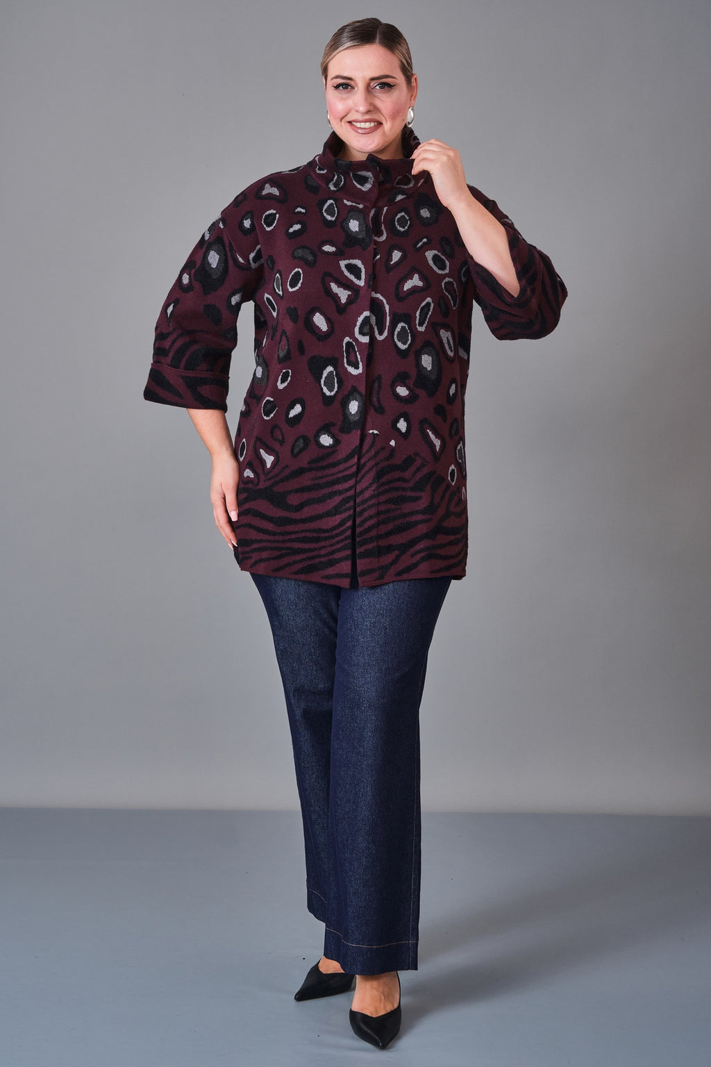Xlife - Plus Size Jacket (XLF27K8819) - 8690200249594