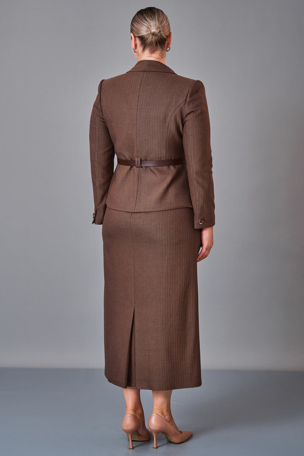Hatunca - Plus Size Suit (HTC27K184207BB)