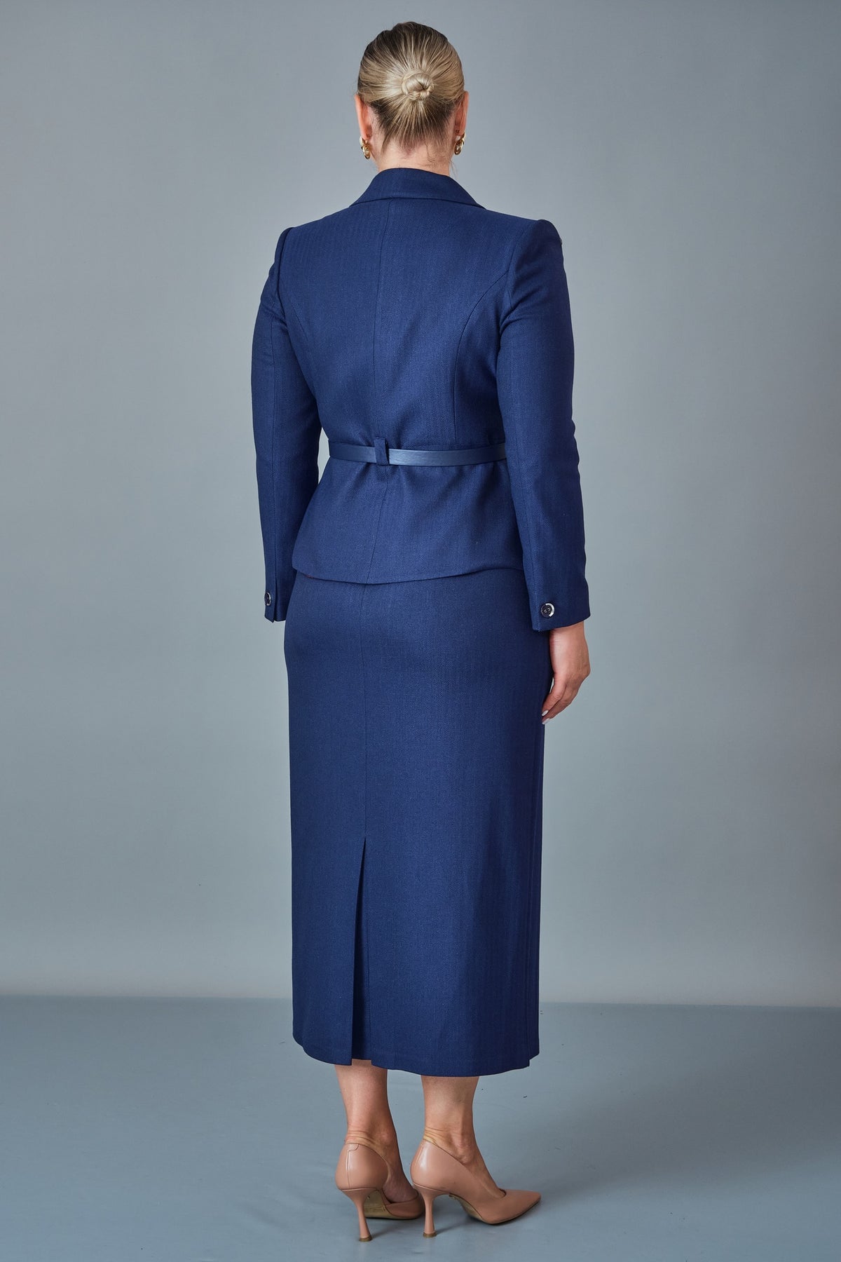 Hatunca - Plus Size Suit (HTC27K184207BB)