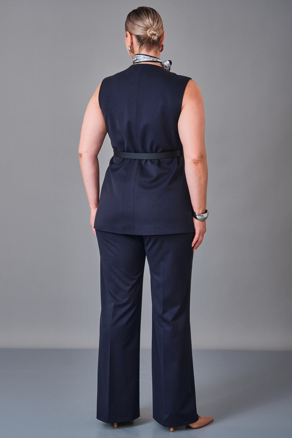 Hatunca - Plus Size Suit (HTC27K184221BB) - 8690200249969