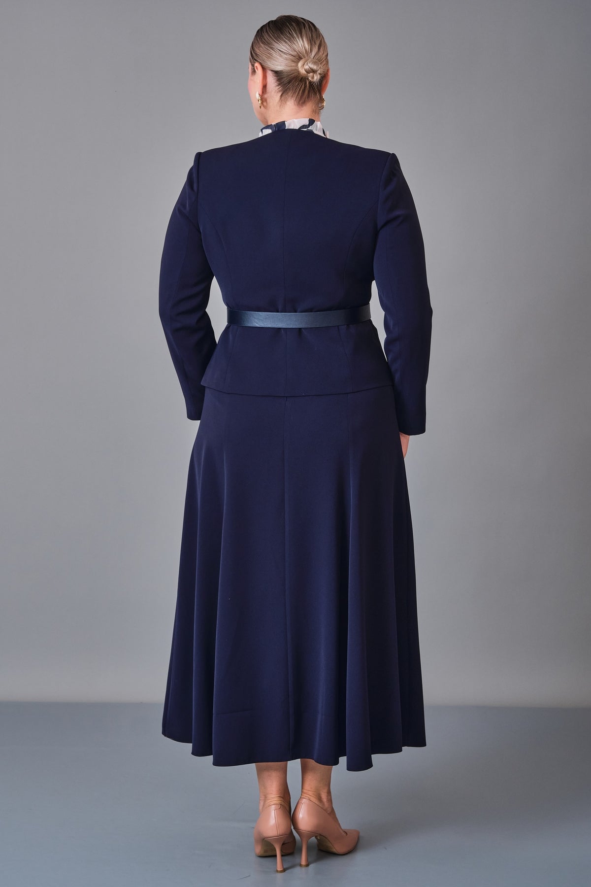 Hatunca - Plus Size Suit (HTC27K184267BB) - 8690200249983