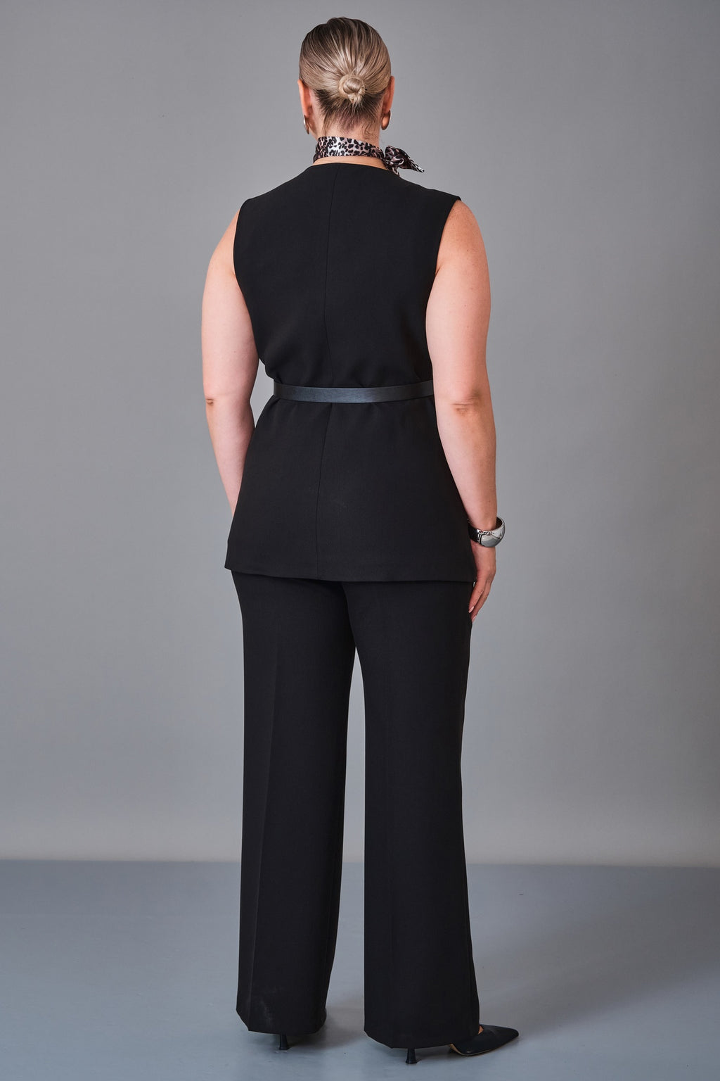 Hatunca - Plus Size Suit (HTC27K184221BB) - 8690200249990