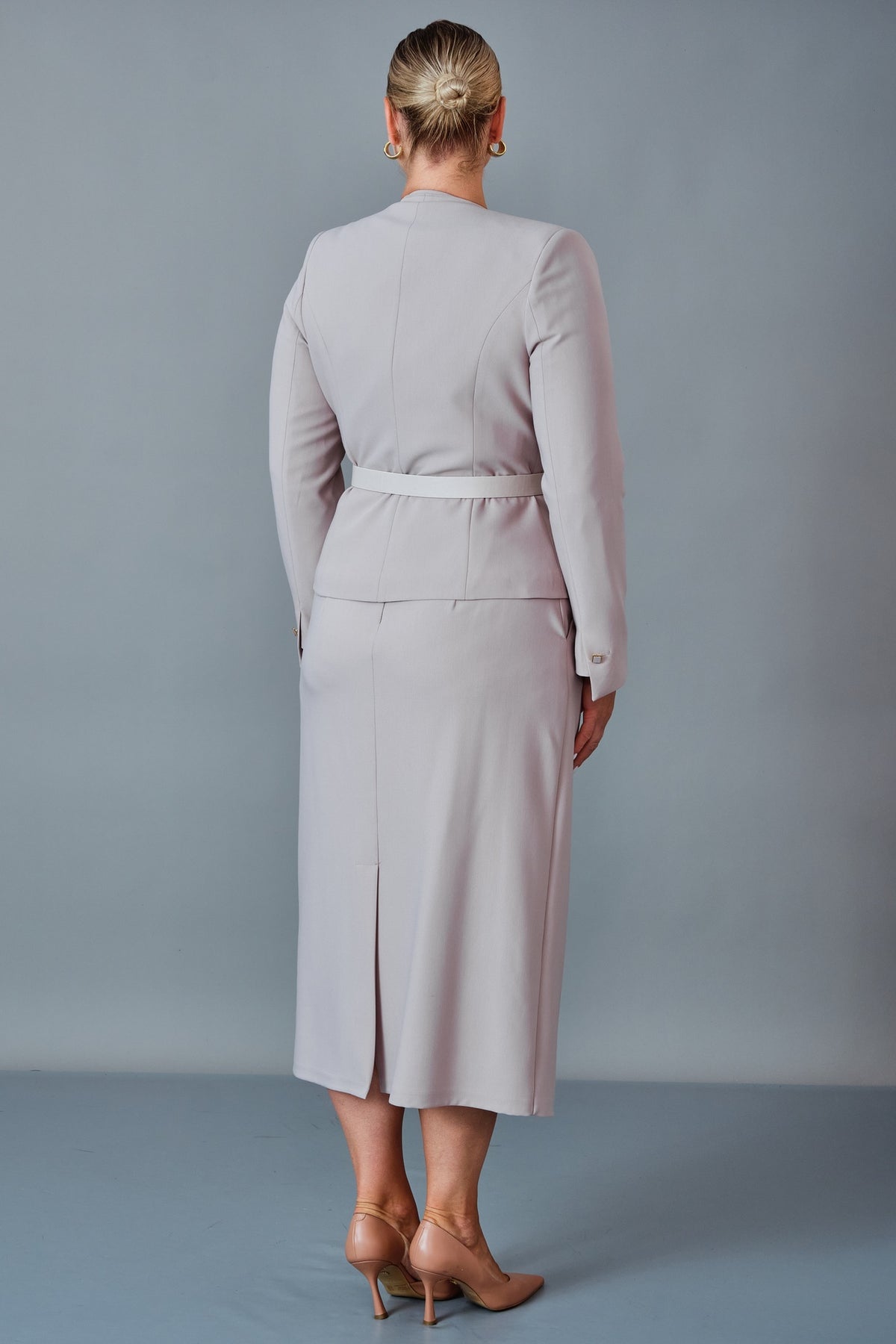Hatunca - Plus Size Suit (HTC27K184217BB) - 8690200250064