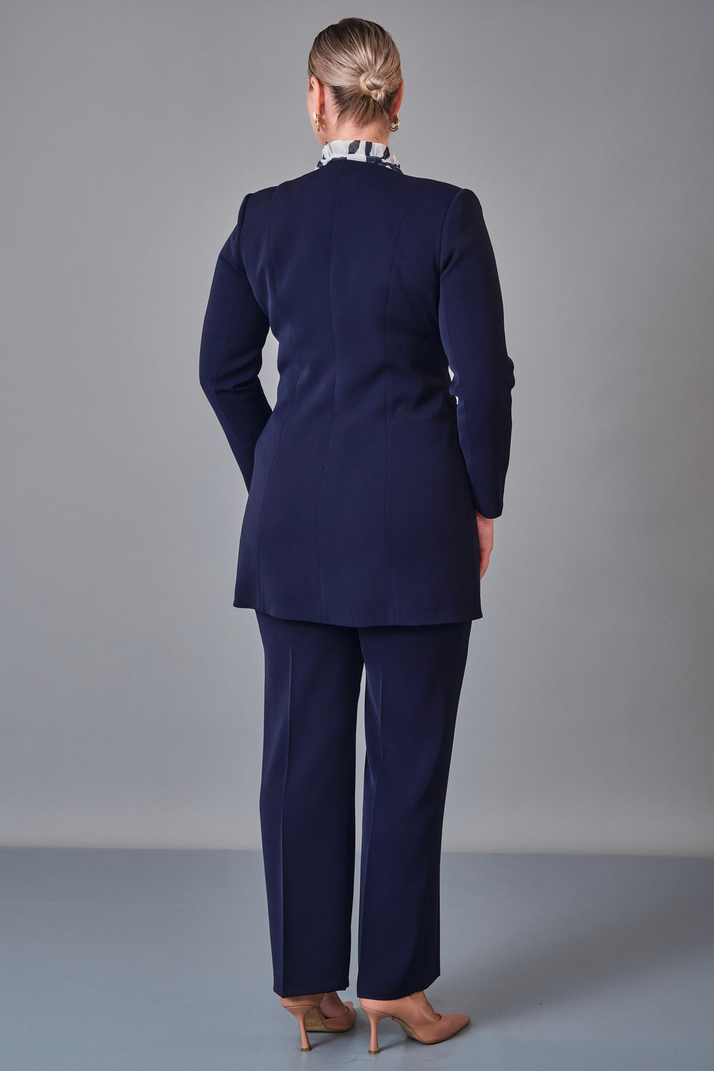 Hatunca - Plus Size Suit (HTC27K187003BB) - 8690200250156