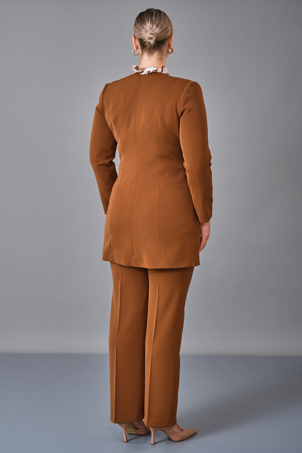 Hatunca - Plus Size Suit (HTC27K187003BB) - 8690200250200