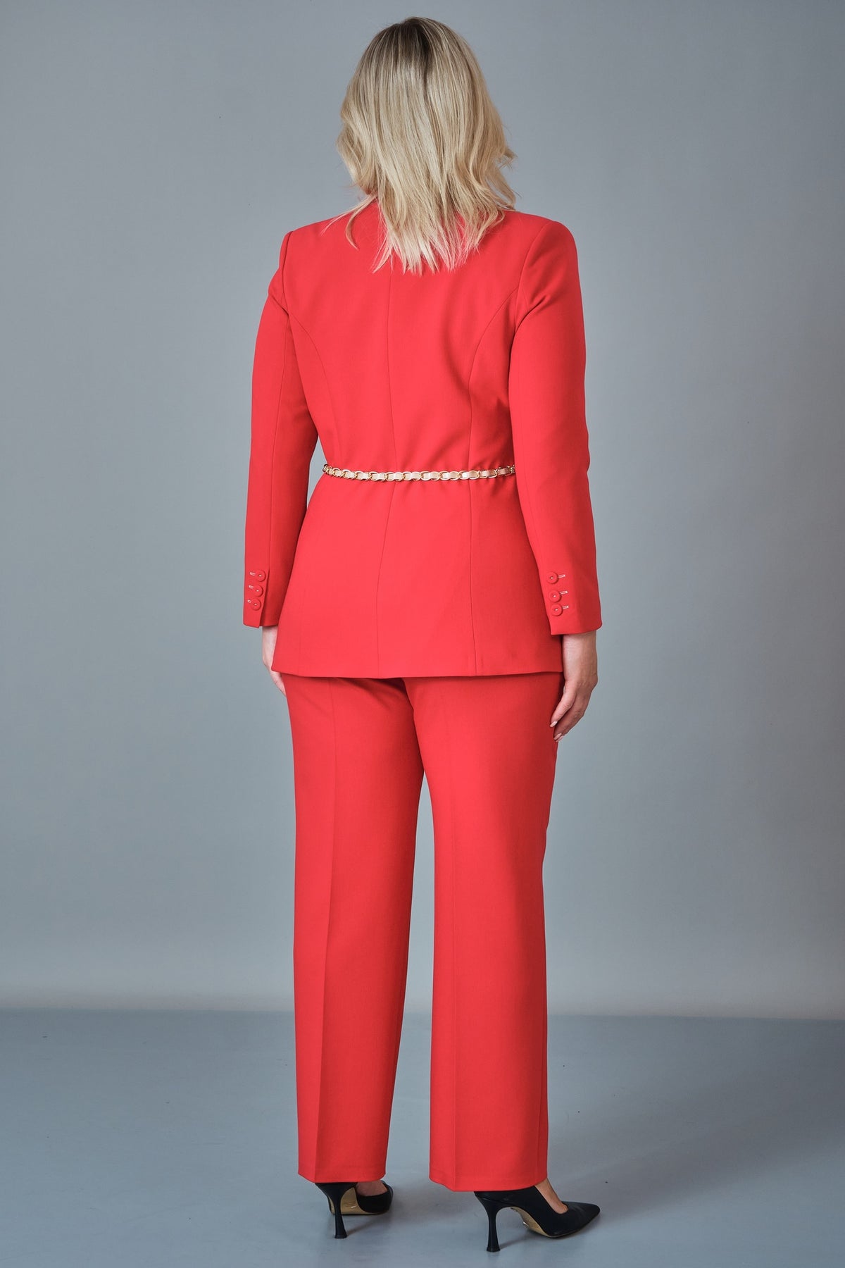 Hatunca - Plus Size Suit (HTC27K184225BB) - 8690200250309