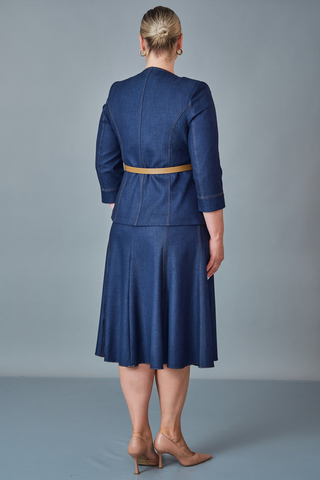 Hatunca - Plus Size Suit (HTC27K184036BB)