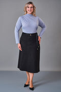 Elitline - Plus Size Skirt (ELT27K2-22-4037) - 8690200250484