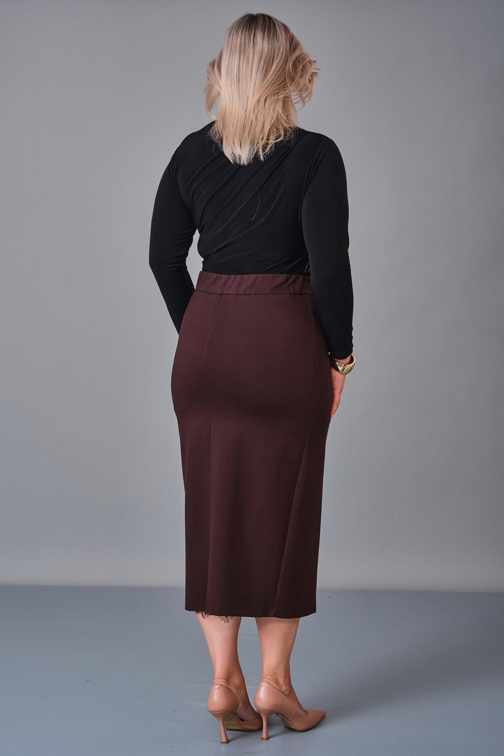 Cocomika - Plus Size Skirt (CMK27K13004) - 8690200250545