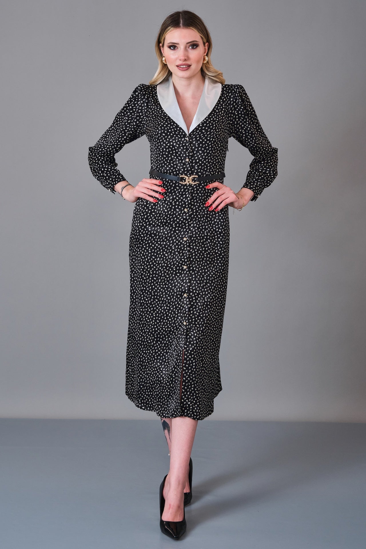 Laluce - Regular Size Dress (LL.K27.ELB.LE705) - 8690200251115