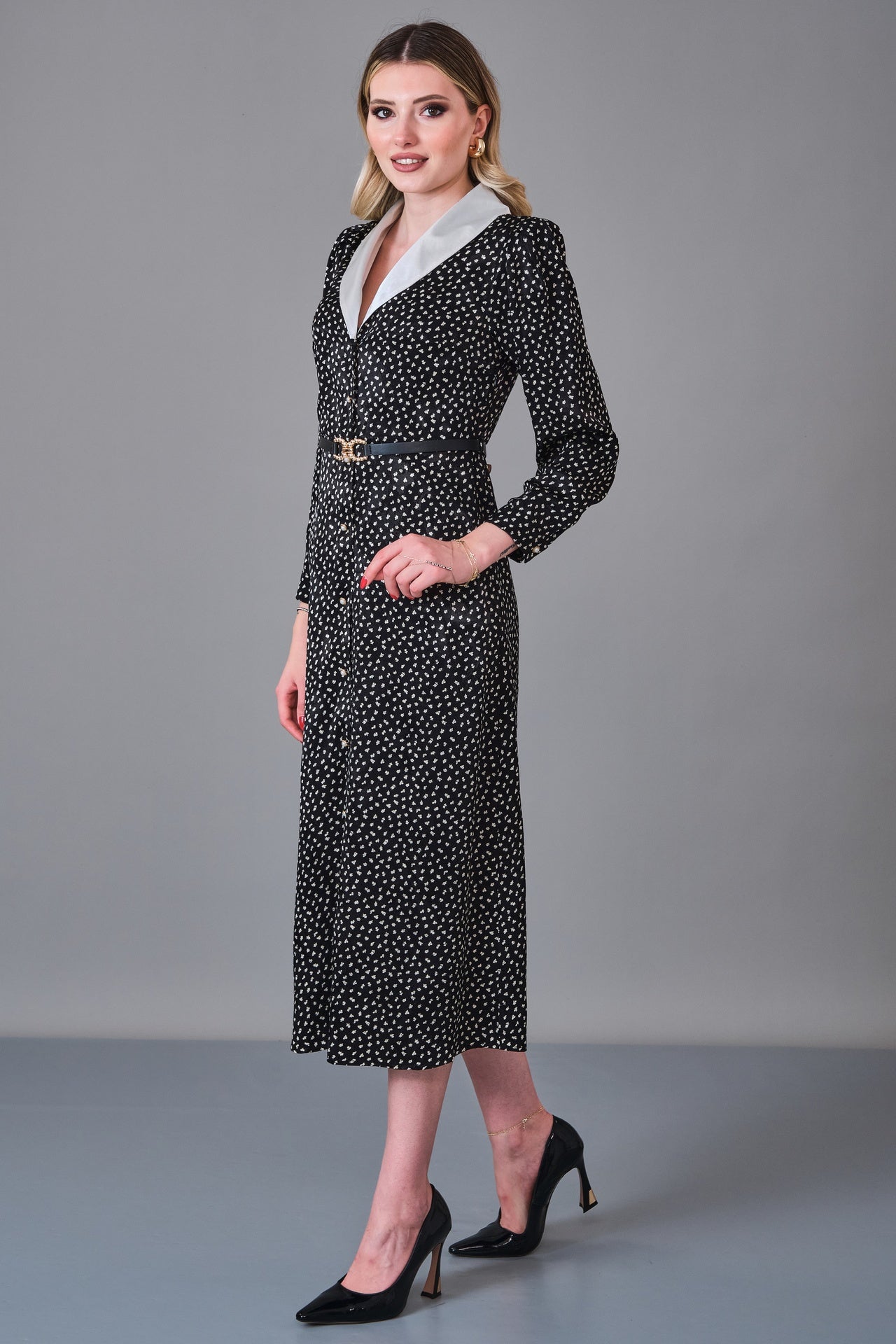 Laluce - Regular Size Dress (LL.K27.ELB.LE705) - 8690200251115