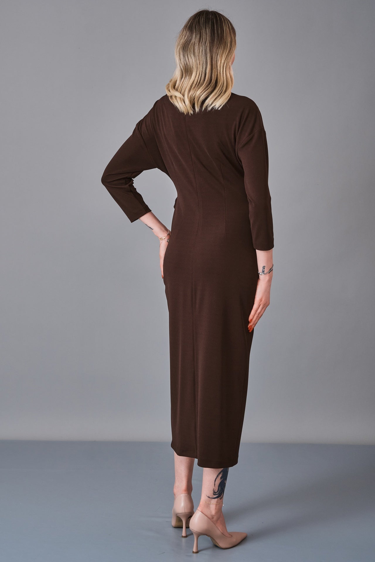 Qm - Regular Size Dress (QM.K27.ELB.QE449) - 8690200251153