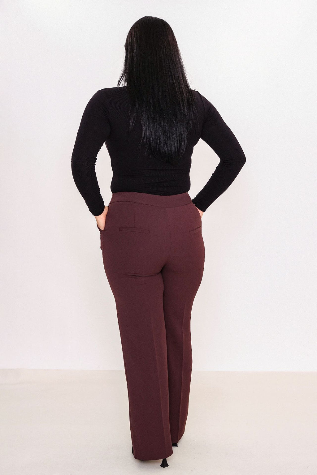 Selen - Plus Size Trousers (SLN27K11889)