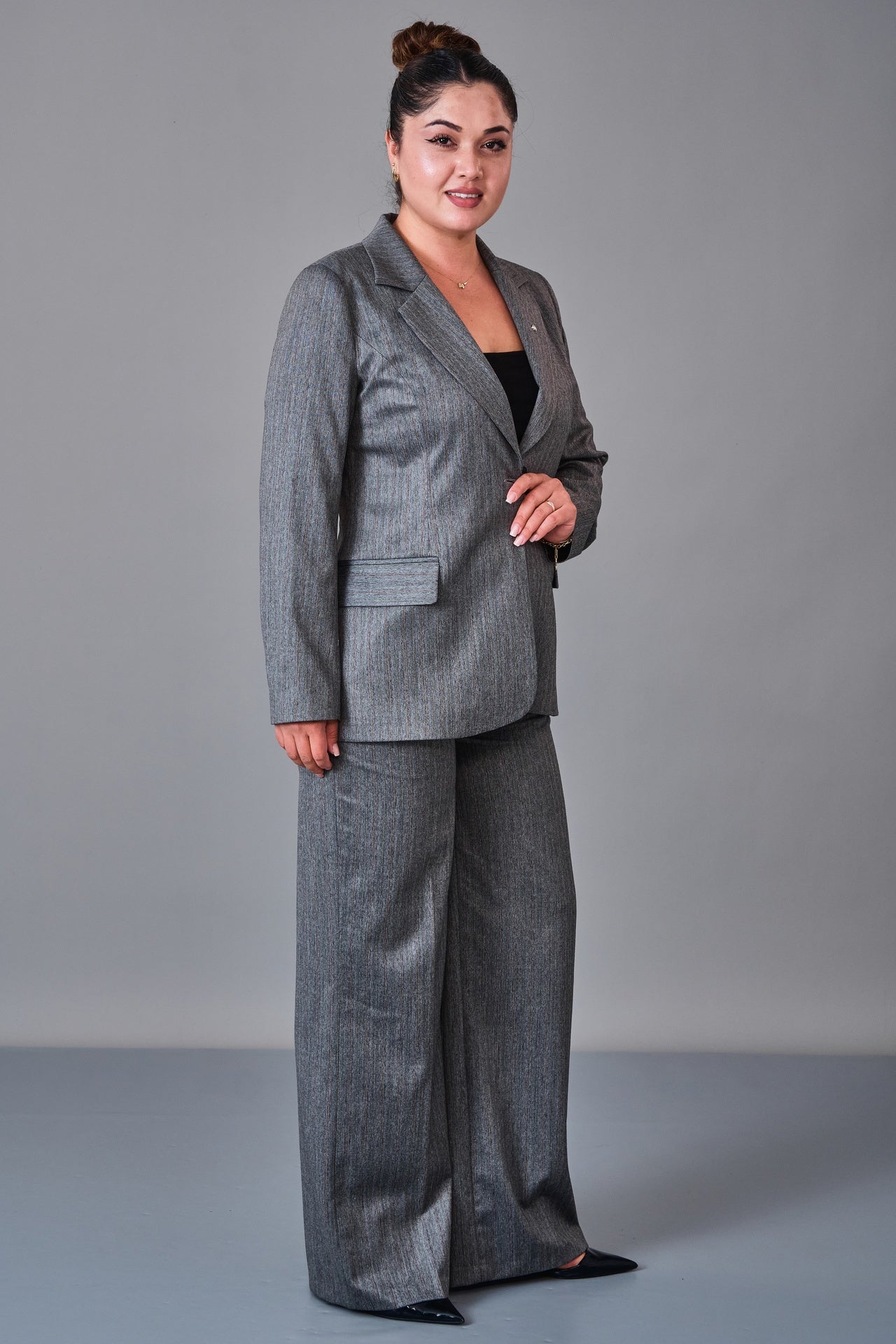 Selen - Plus Size Trousers (SLN27K41890) - 8690200251320