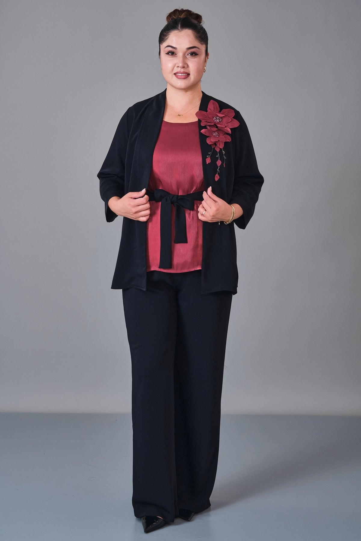 Dress Port - Plus Size Suit (DSP27K3677) - 8690200251436