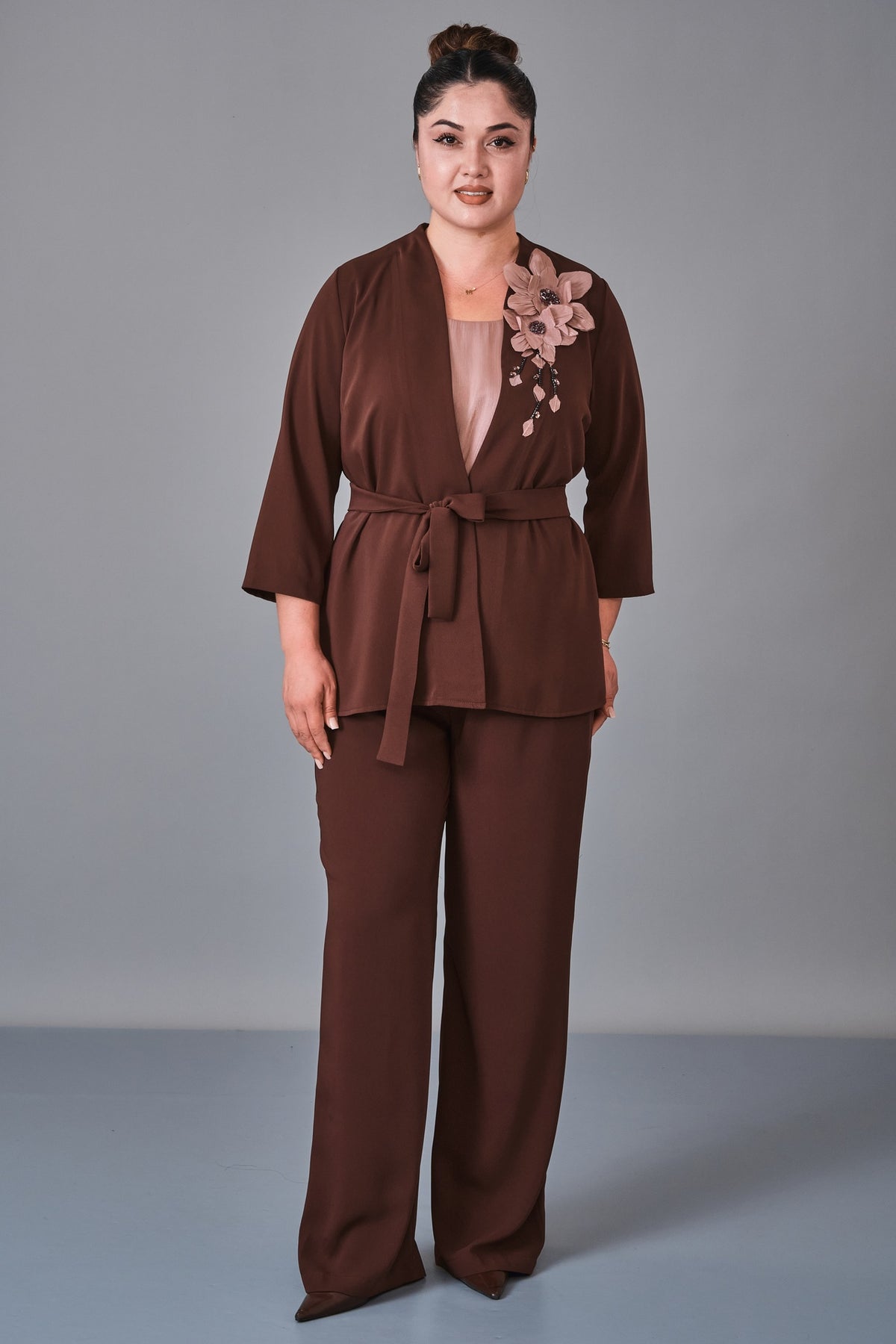 Dress Port - Plus Size Suit (DSP27K3677) - 8690200251443