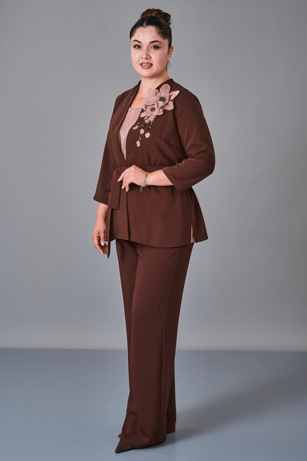 Dress Port - Plus Size Suit (DSP27K3677) - 8690200251443