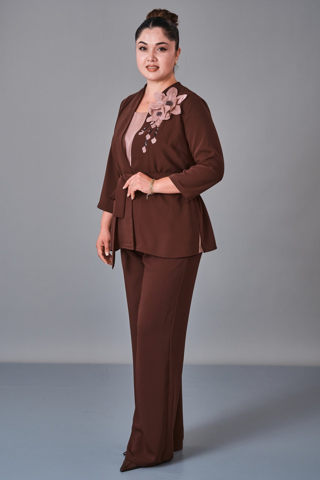 Dress Port - Plus Size Suit (DSP27K3677) - 8690200251443