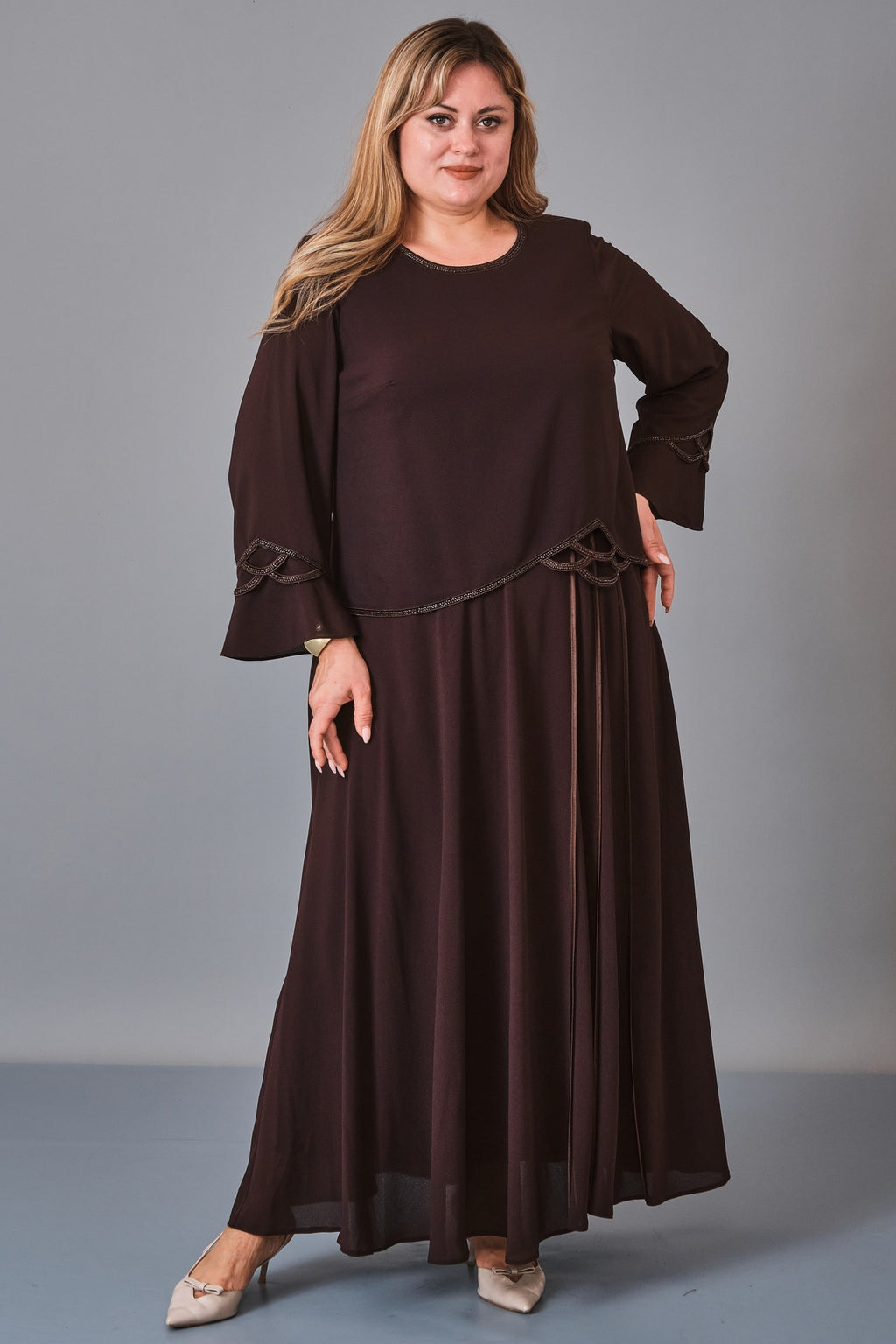 Gumanize - Plus Size Dress (GMZ2027-36-8269) - 8690200251498