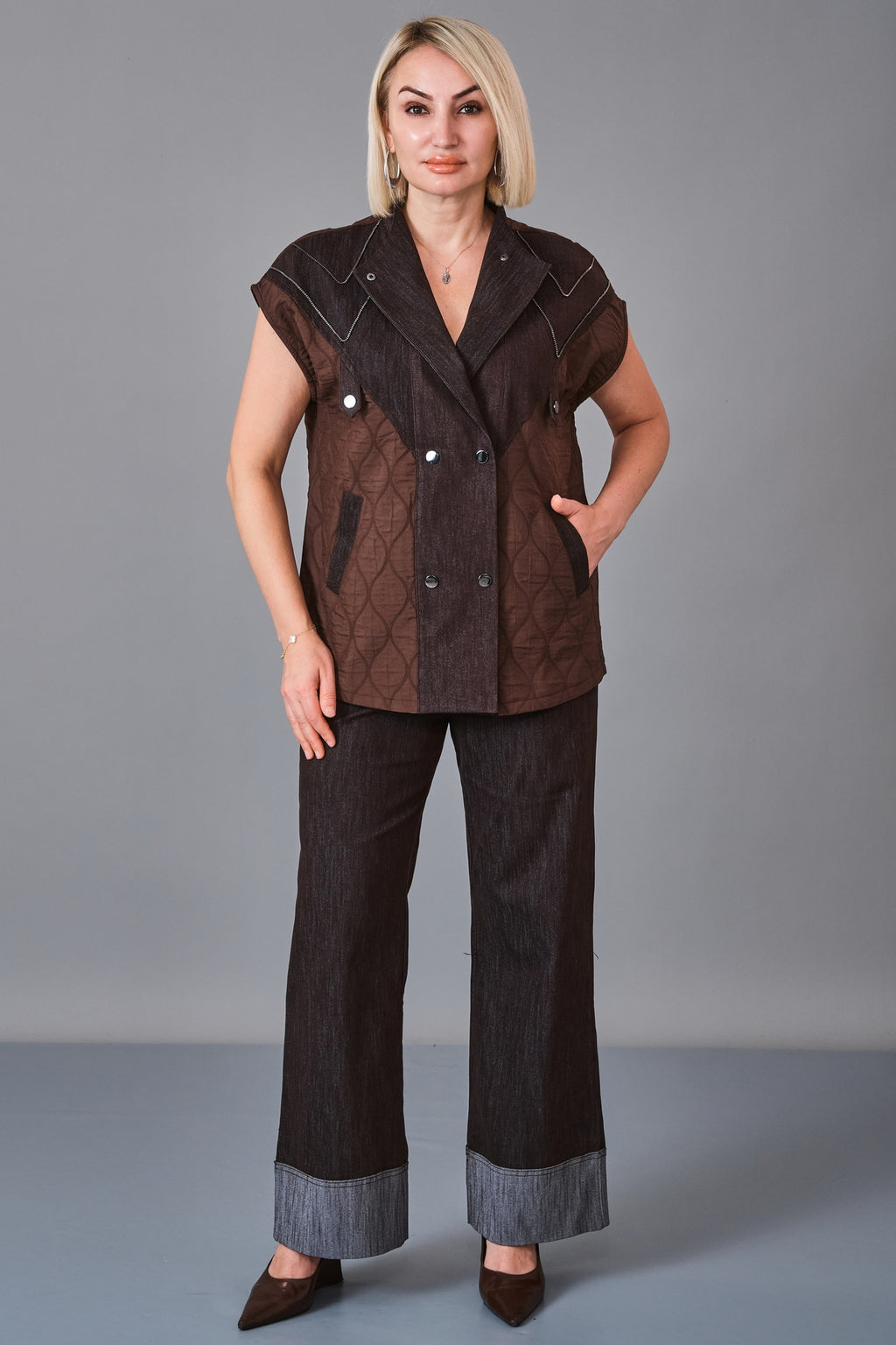 Vedi - Regular Size Waistcoat (VED27K8602)