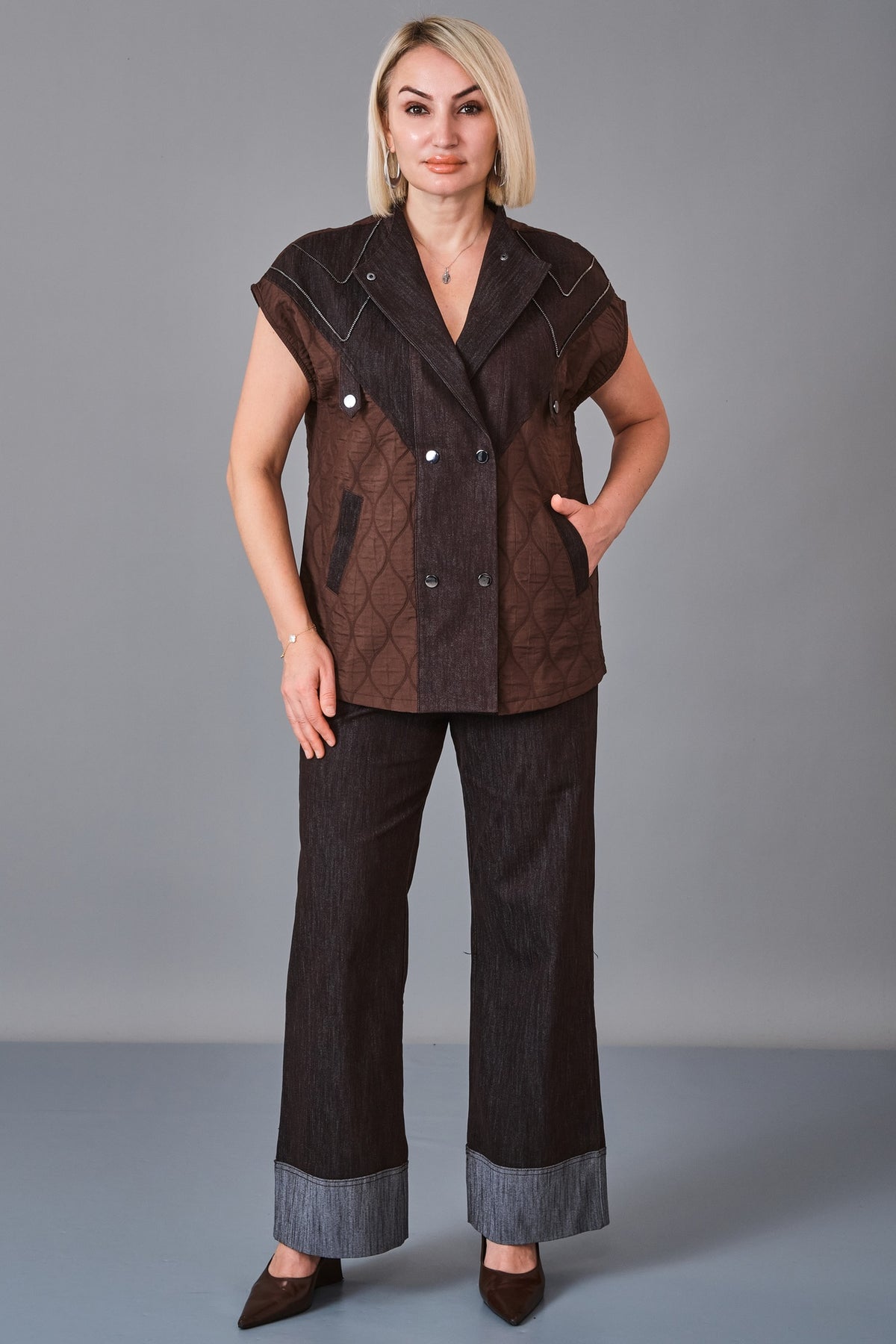 Vedi - Regular Size Waistcoat (VED27K8602)