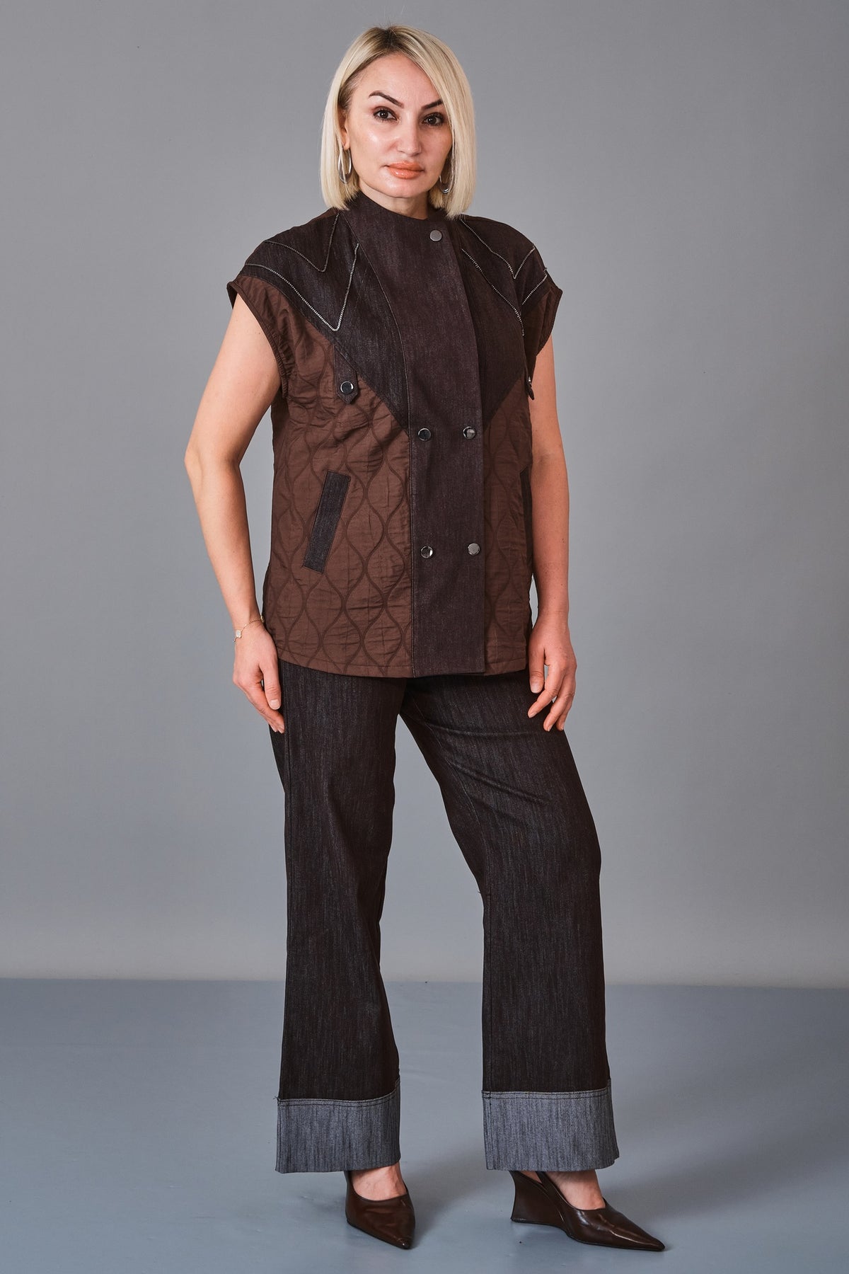 Vedi - Regular Size Waistcoat (VED27K8602)