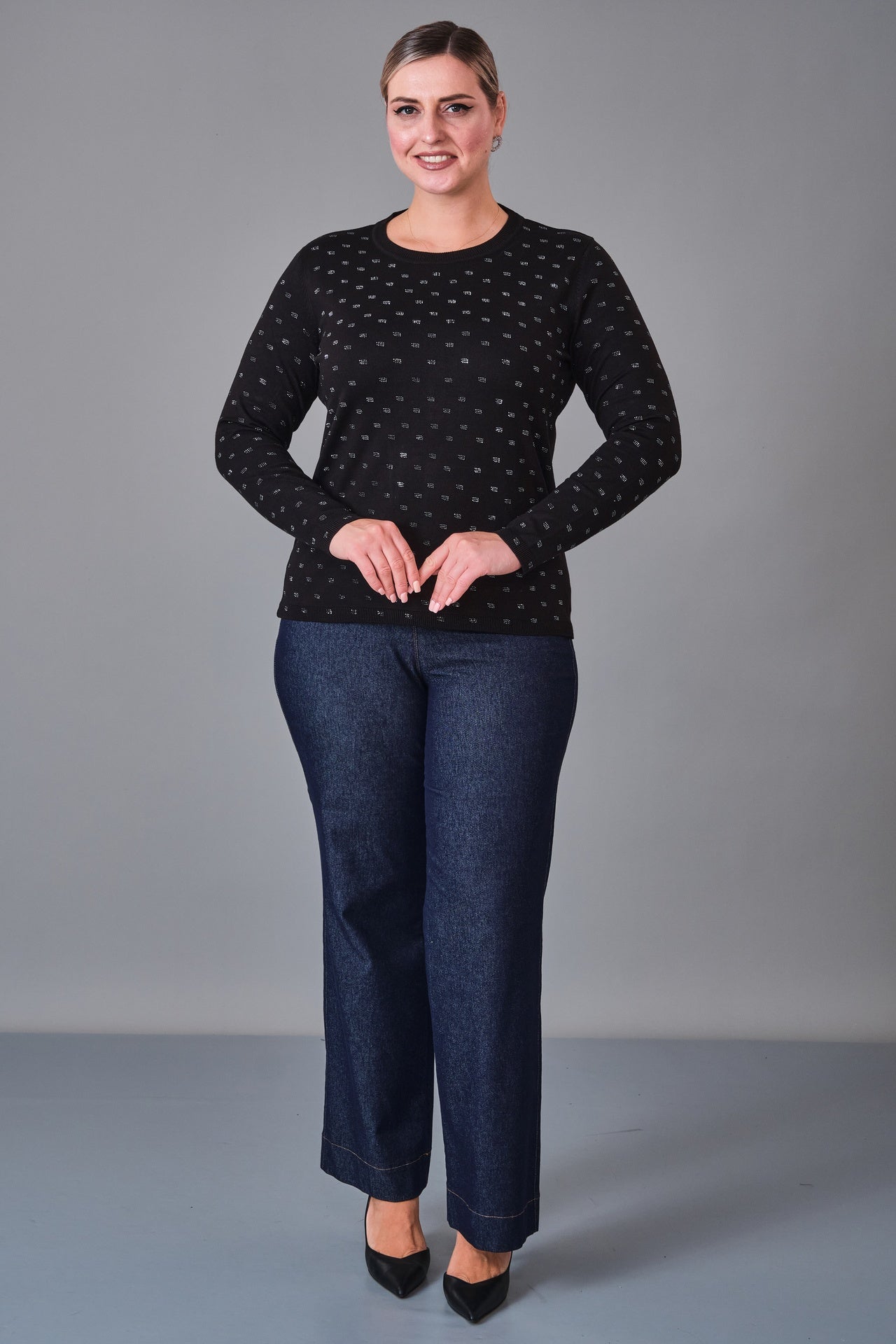 Xlife - Plus Size Blouse (XLF27K8058) - 8690200251825