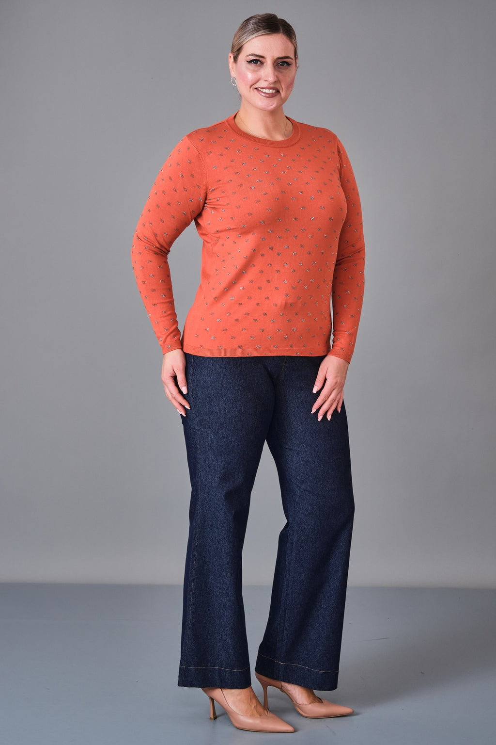 Xlife - Plus Size Blouse (XLF27K8058) - 8690200251849