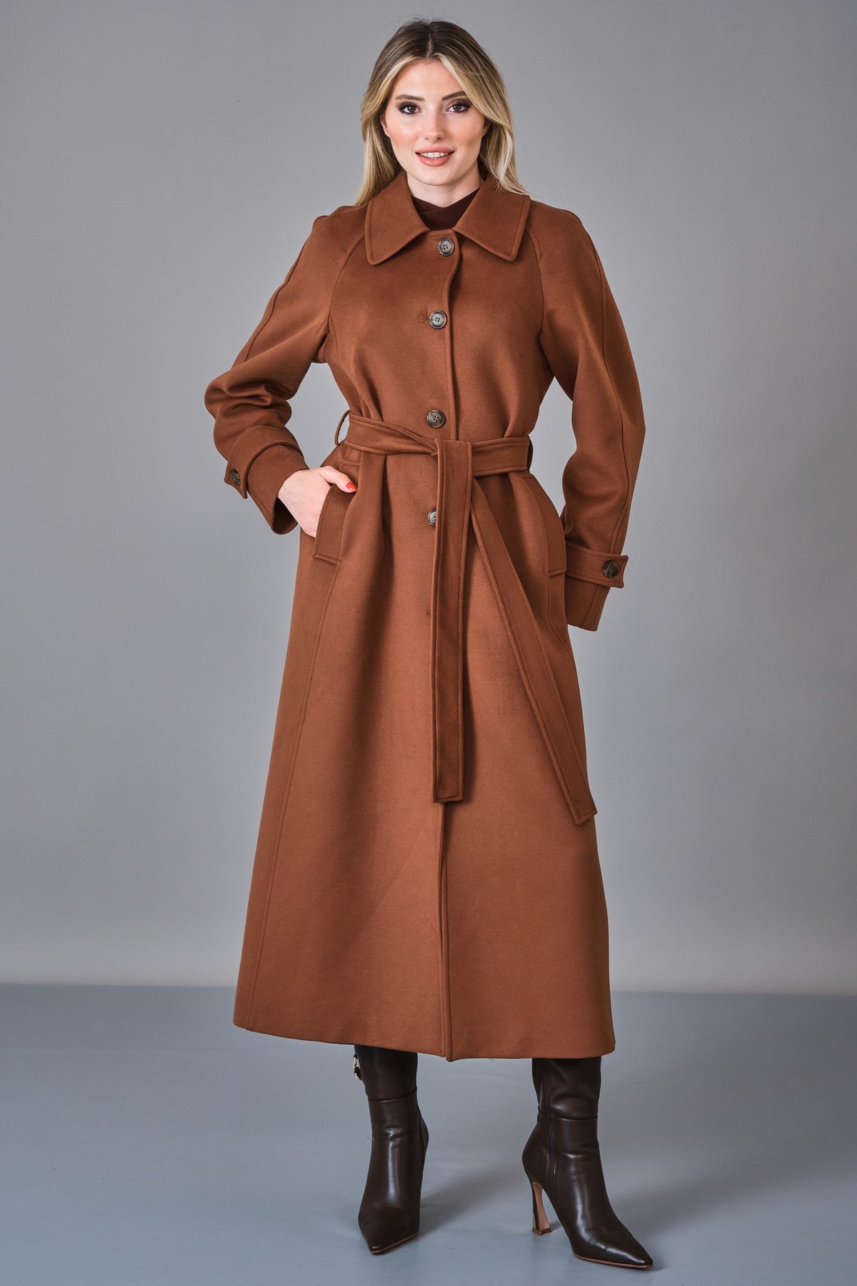 Renata - Regular Size Coat (REN27K1914) - 8690200252006