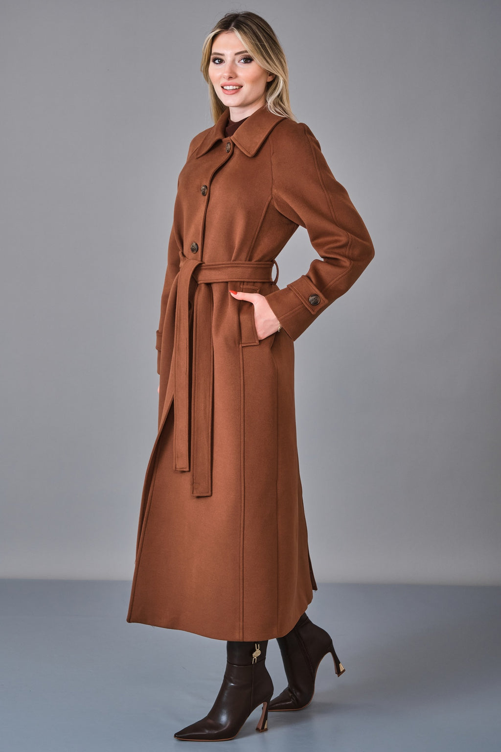 Renata - Regular Size Coat (REN27K1914) - 8690200252006