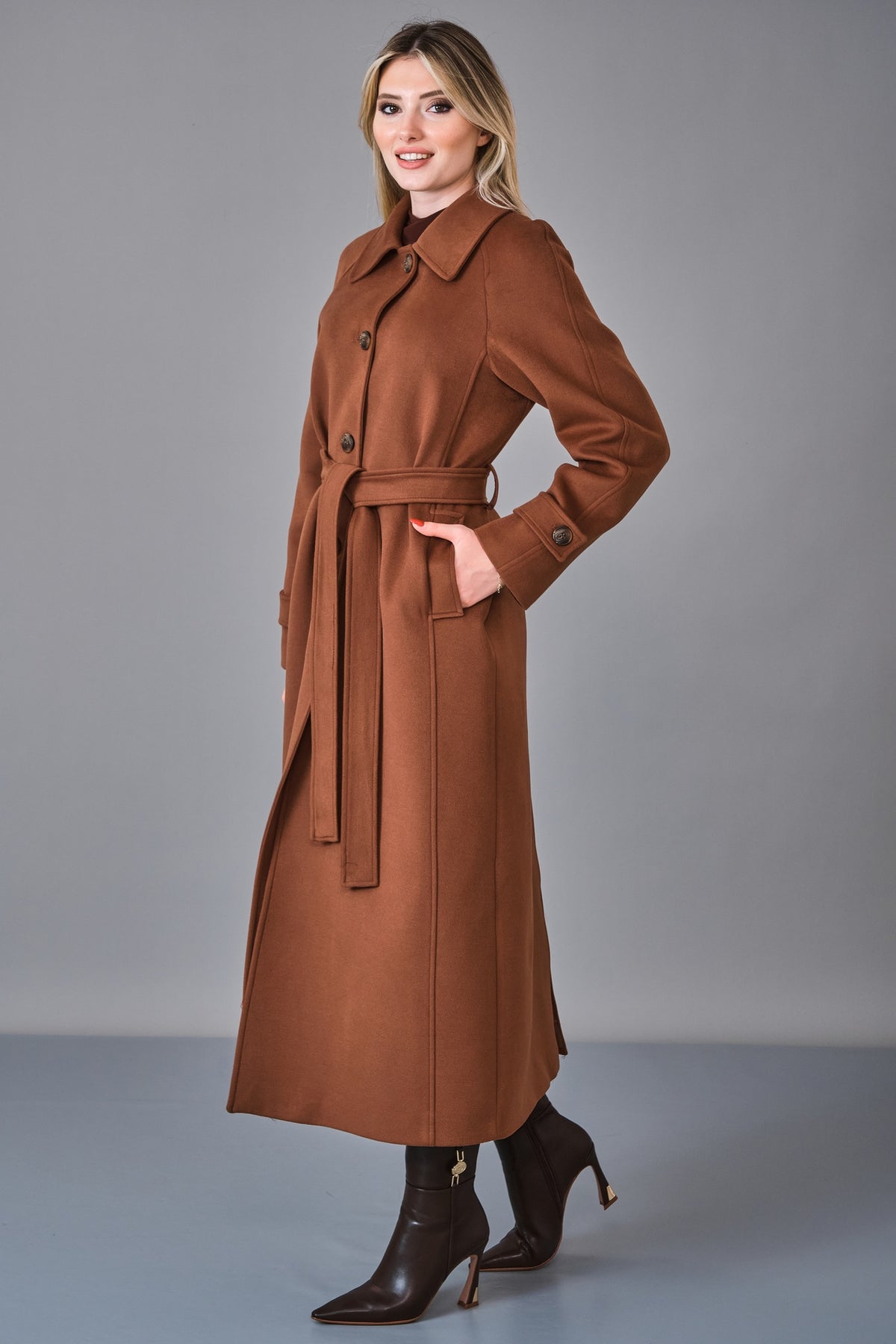 Renata - Regular Size Coat (REN27K1914) - 8690200252006