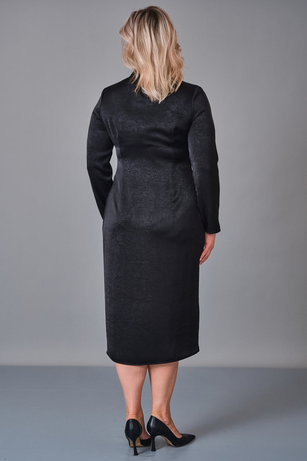 Laluce - Plus Size Dress (L2.K27.ELB.2E710) - 8690200252150