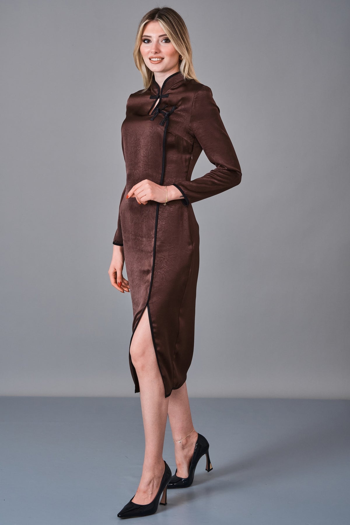 Qm - Regular Size Dress (QM.K27.ELB.QE447) - 8690200252204