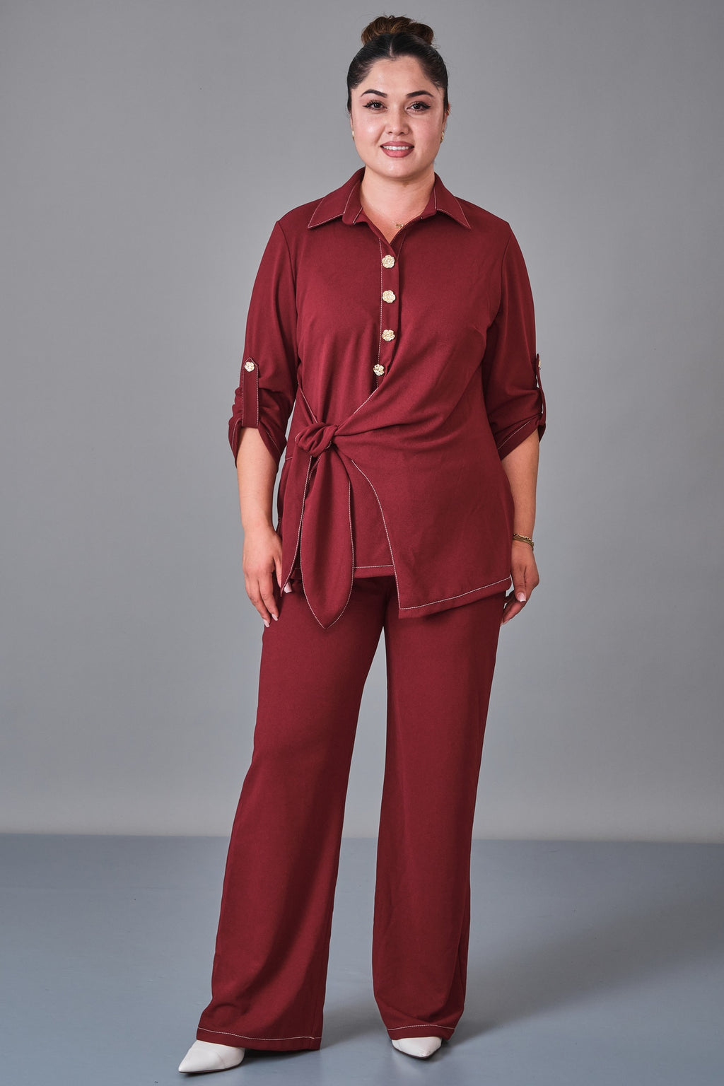 Dress Port - Plus Size Suit (DSP27K3666) - 8690200252303